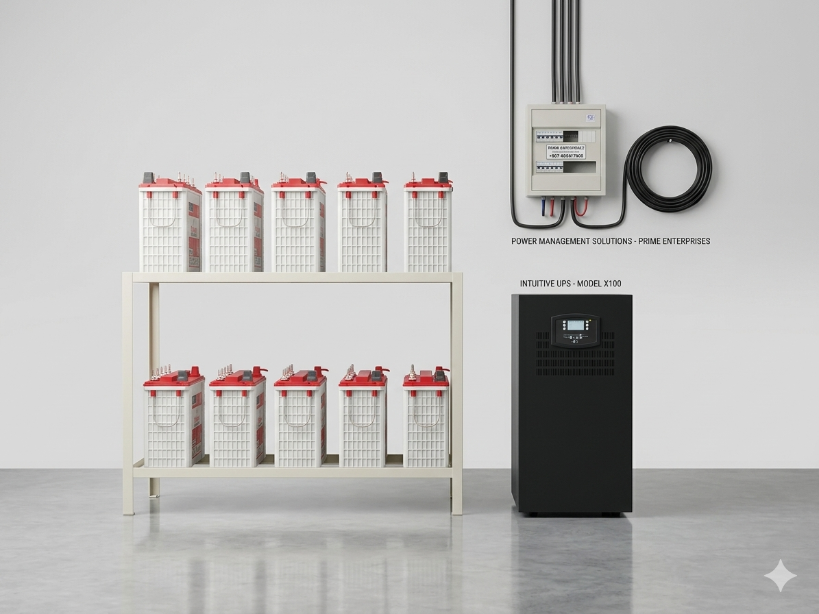 Battery Bank and UPS